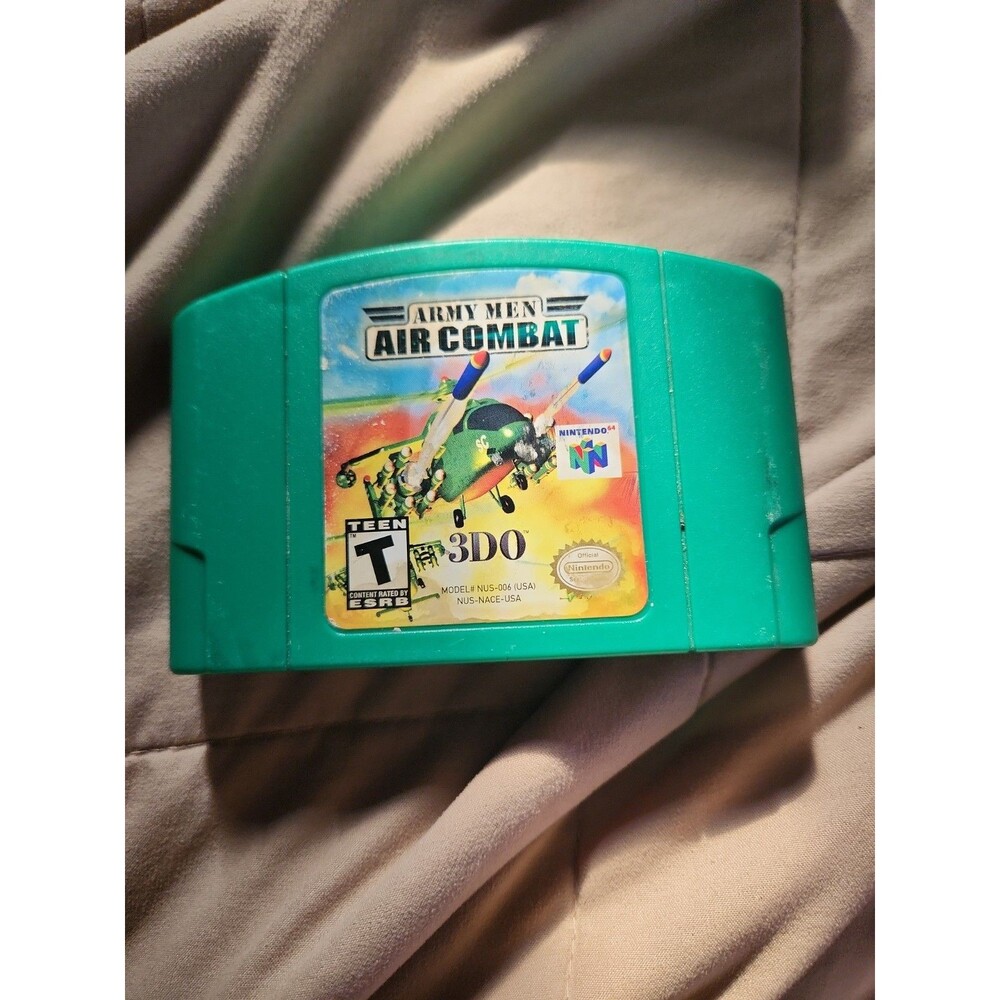 Nintendo 64, Army Men: Air Combat Action & Adventure Multiplayer Game